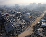 US aims for international Gaza force deployment early next year, say US officials