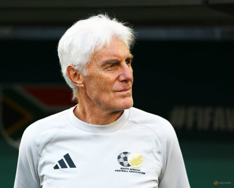 South Africa eye more World Cup magic as wife says Broos can stay