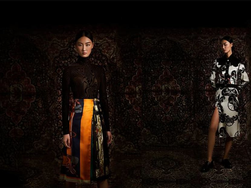 Master the art of the scarf print with minimal effort for maximum impact 