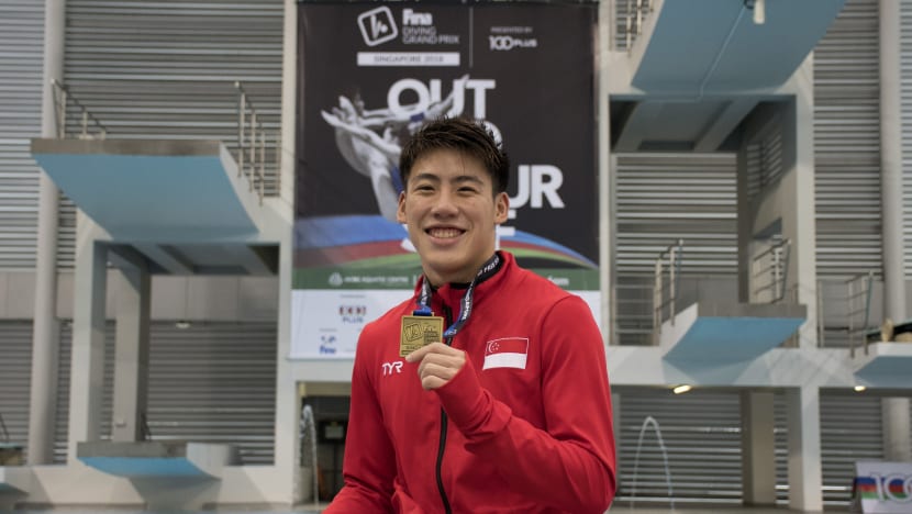 Jonathan Chan becomes first Singaporean diver to qualify for Olympics