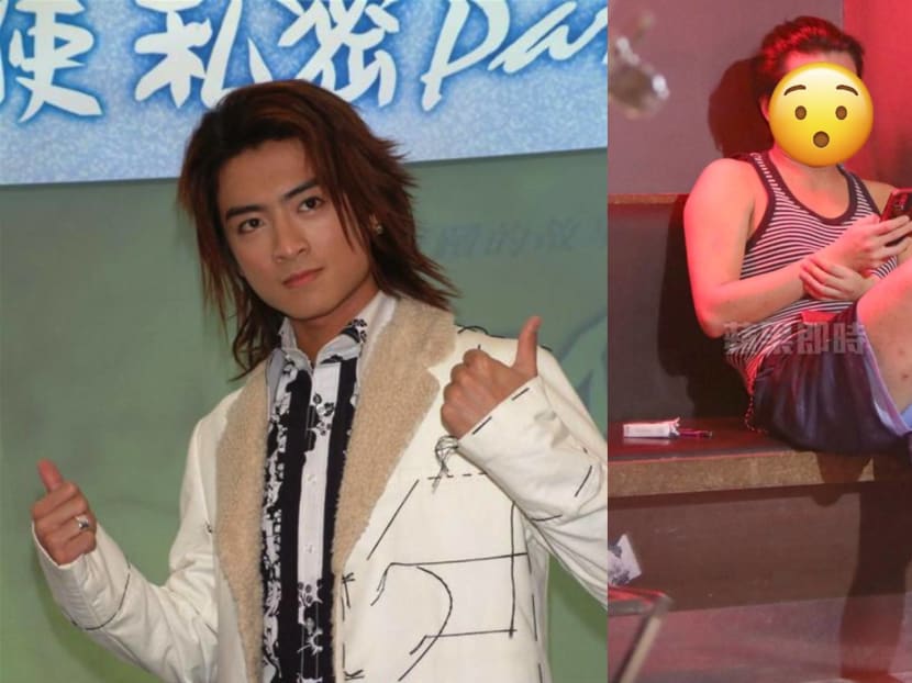 Strangely, he looked more like his younger self just earlier this month.