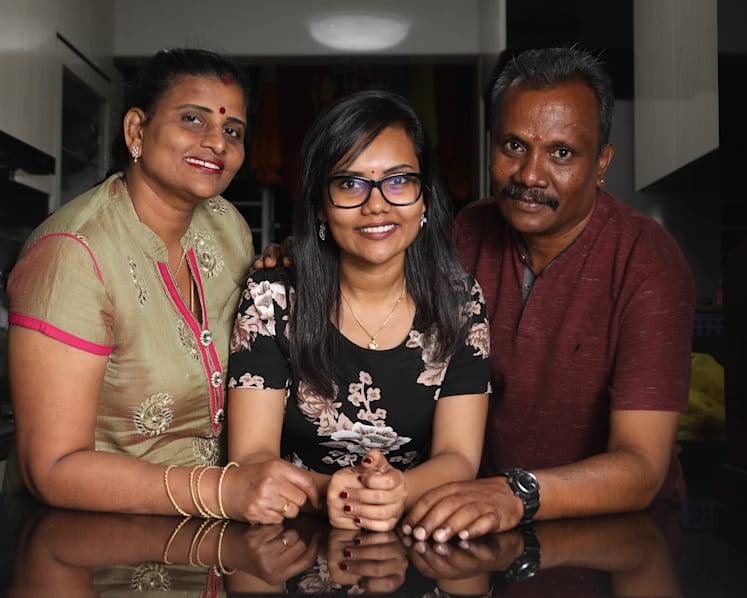 25-year-old pursued part-time degree with her own savings to ease burden on father