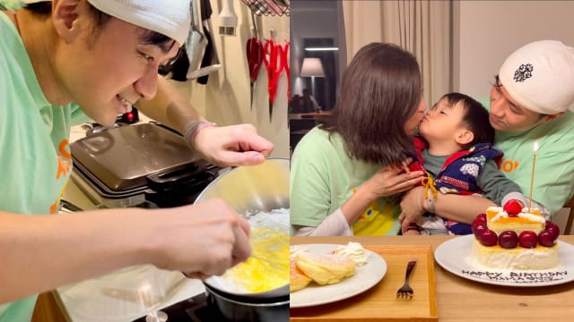 工作以外的时间都给儿子　古巨基难圆导演梦？