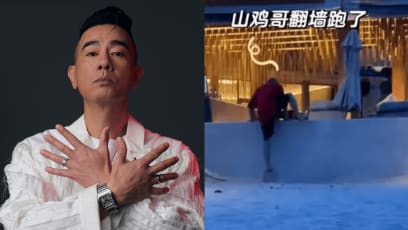 Jordan Chan Seen Climbing Wall To Avoid Interacting With Strangers During Family Vacation In Koh Samui