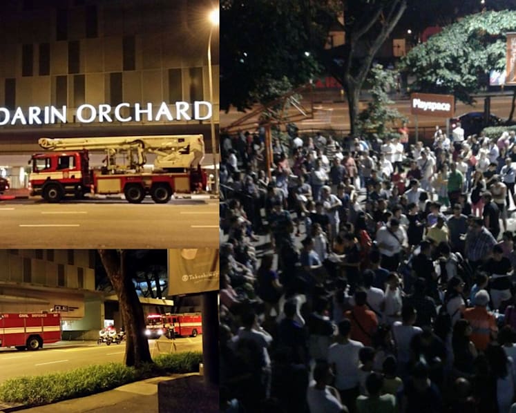 Two fires break out in separate Orchard Road incidents on Tuesday