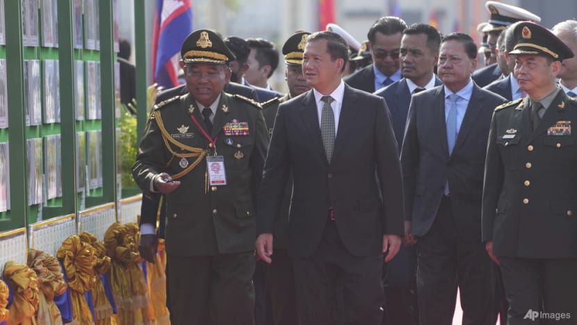 Cambodia hails opening of naval base renovated by China