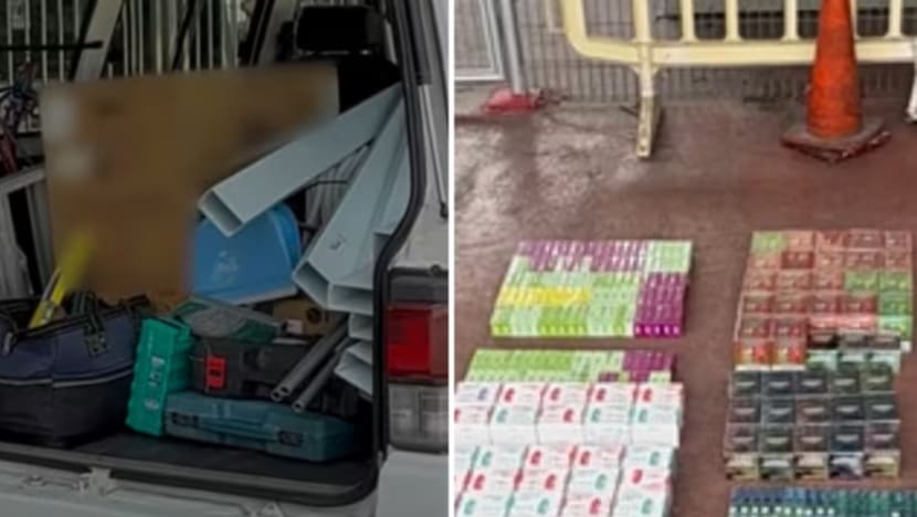 Pemandu van warga Malaysia diberkas di Woodlands selepas lebih 890 vape, 6,700 komponen berkaitan ditemui dalam kenderaannya