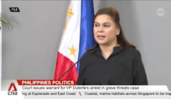 Philippine court issues arrest warrant for VP Duterte over alleged threats against President Marcos