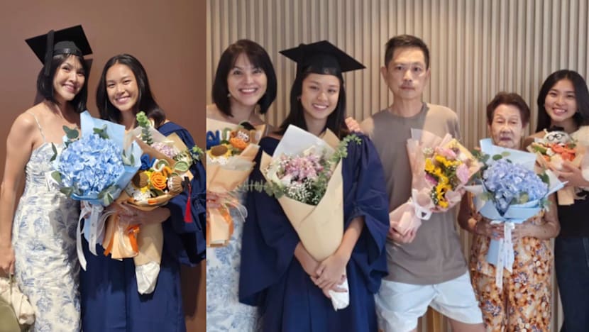 Chew Chor Meng Missed Daughter's NUS Graduation, But Proudly Celebrated Her Big Day At Home