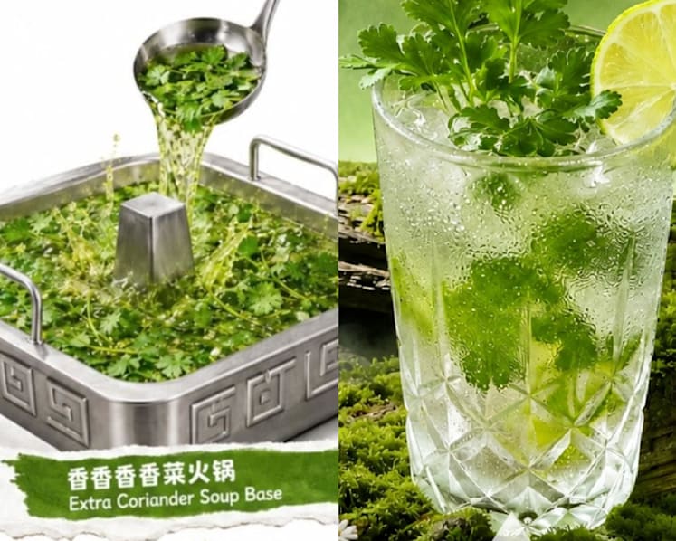 Haidilao Singapore launches coriander-themed menu with hotpot broth, drinks and more