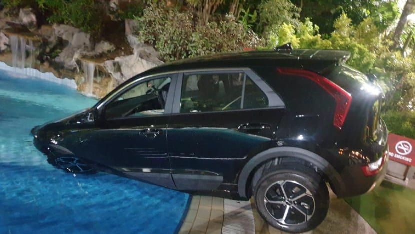 Man who drove into Seletar Country Club swimming pool while intoxicated pleads guilty