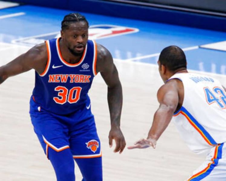 Basketball: Knicks cruise past Thunder 119-97 after shaky start 