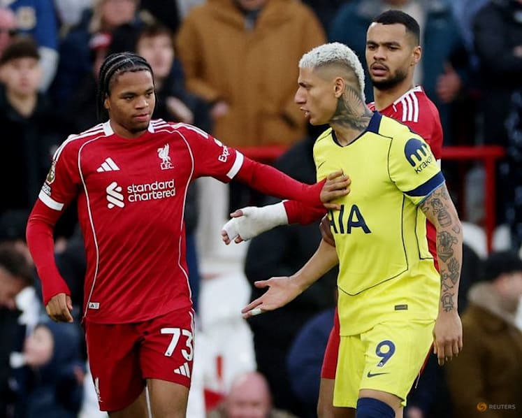 Richarlison earns struggling Tottenham a point at Liverpool