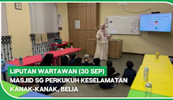 LIPUTAN WARTAWAN (30 Sep) | Masjid SG perkukuh keselamatan kanak-kanak, belia