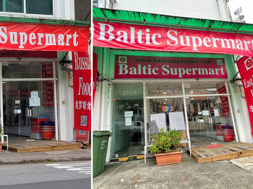 Russia Supermart On River Valley Rd Rebrands As Baltic Supermart, Indignant Netizens Protest