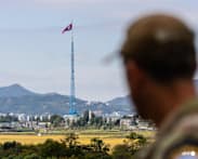 South Korea president urges Pyongyang dialogue after DMZ blasts