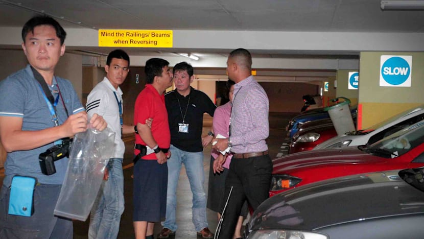 Two accused in murder plot show police around alleged crime scene