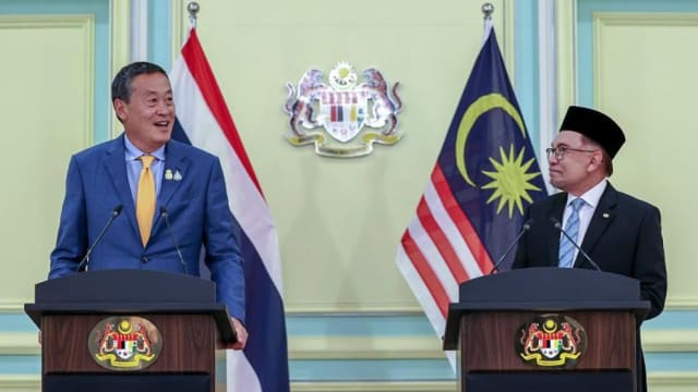 泰国和马国同意将共同边界转为贸易区