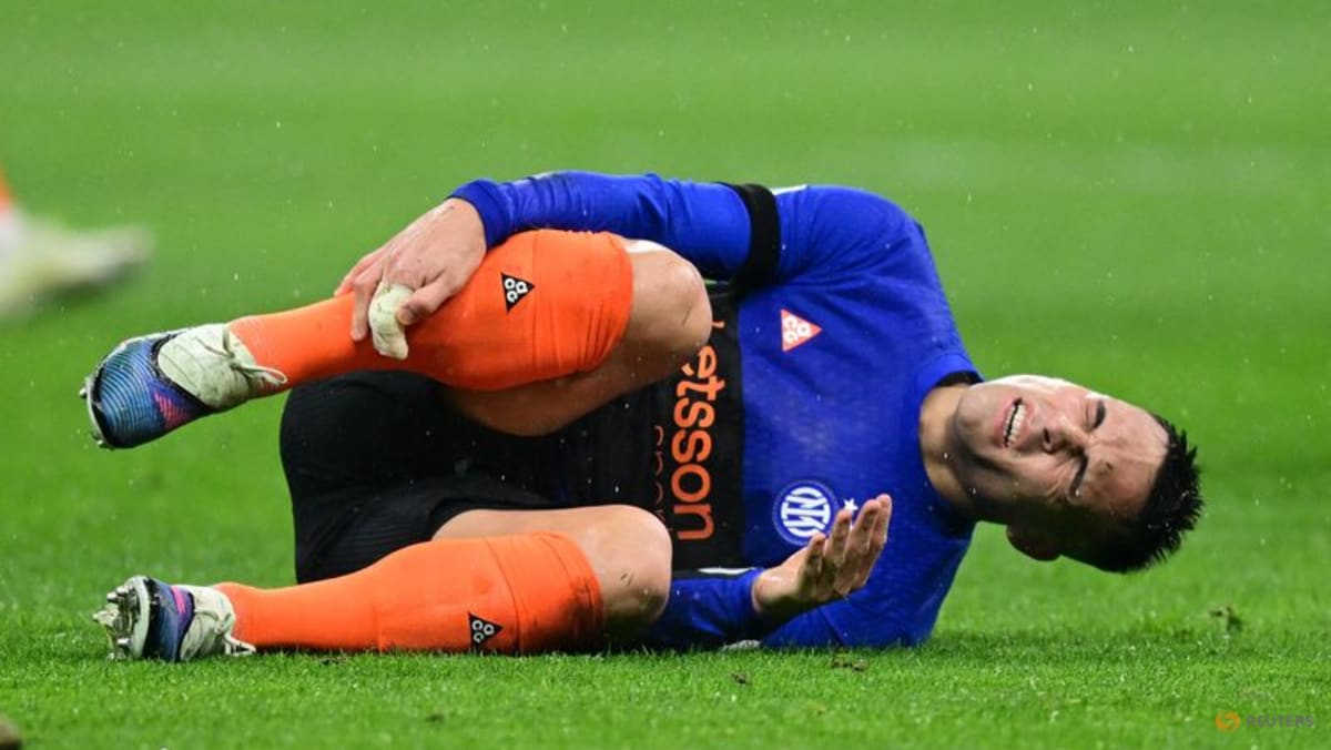 Inter forward Martinez suffers another calf strain days after return