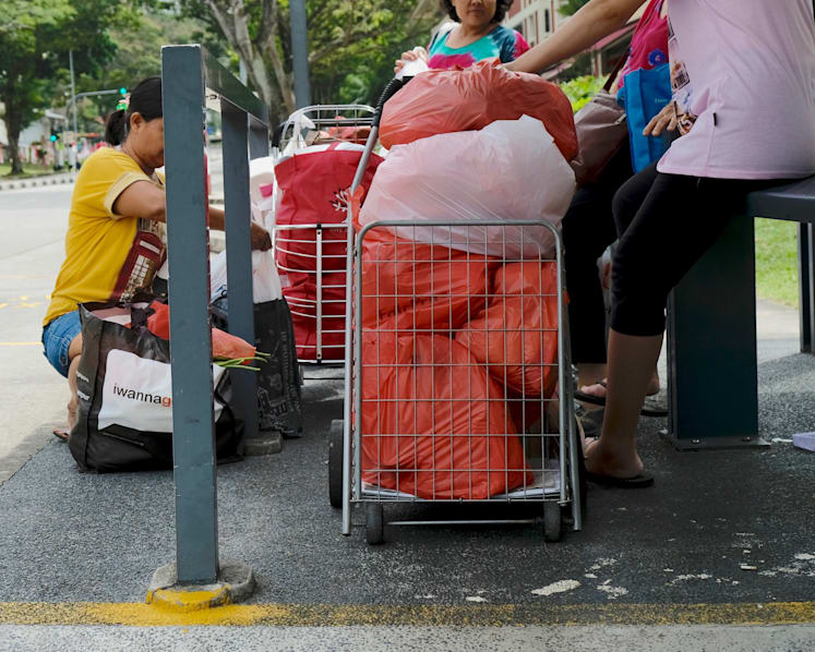 Less waste generated, but less recycling too