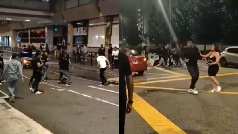 Tiga lelaki diberkas selepas pergaduhan di Orchard Road 