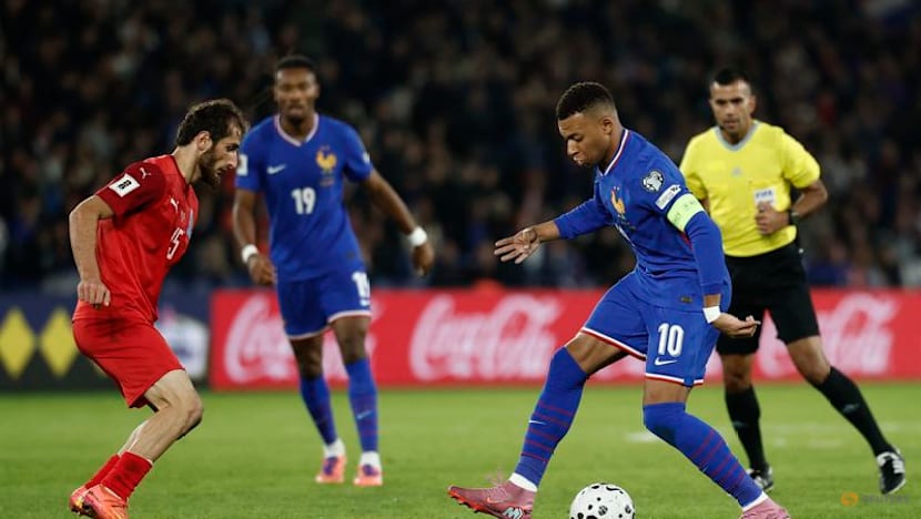 Mbappe leads the charge as France beat Azerbaijan 3-0 in qualifier