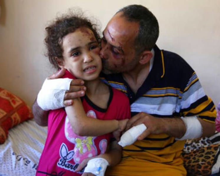 Gaza children bearing the brunt in Israel-Hamas conflict
