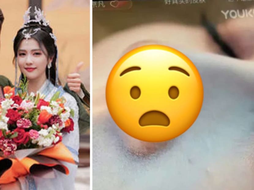 Chinese actress Bai Lu&rsquo;s blackheads can be seen on screen all because her drama was shot in HD