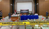 Indonesia seizes two tons of methamphetamine in its biggest drug bust