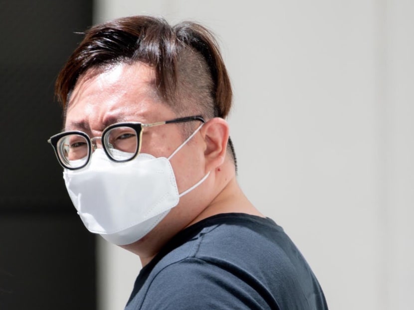 Yap Wee Chian outside the State Courts on May 12, 2022. Yap Wee Chian outside the State Courts on May 12, 2022.