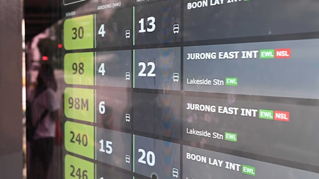 巴士抵达时间系统服务逐步恢复正常