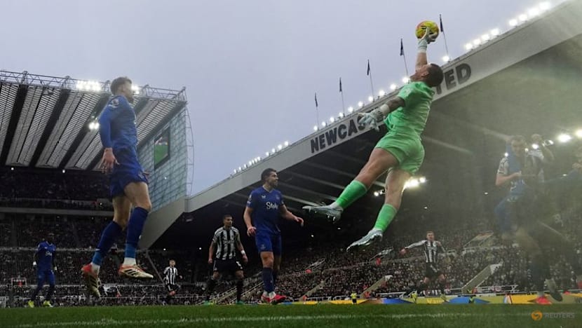 Moyes hails Pickford's 'wonder save' as Everton win 3-2 at Newcastle