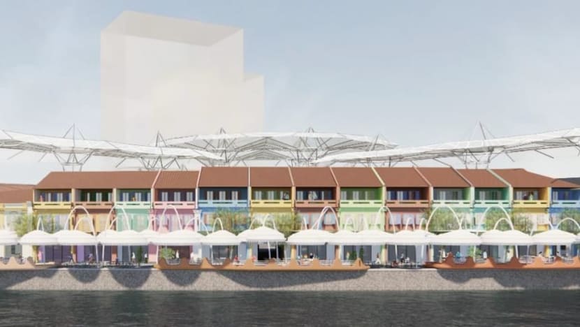 Clarke Quay bakal tawarkan kemudahan siang hari susuli ubah elok S$62 juta