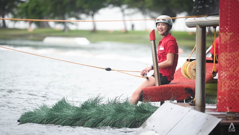 This 16-year-old went from captaining Singapore's football team to chasing SEA Games success on water