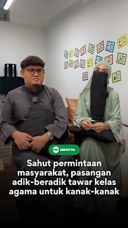Bermula dengan kerja kebajikan, kini dua beradik ini