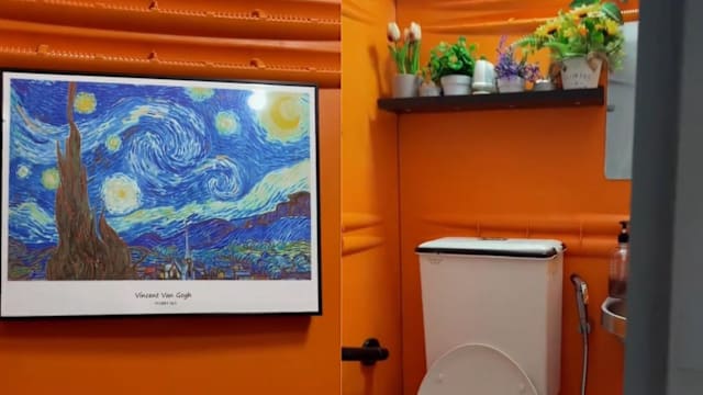 灵堂流动厕所豪华升级 业者：为家属留片刻宁静