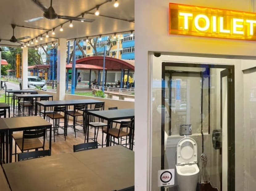 This coffee shop in Bukit Merah has an air-conditioned toilet and 'build-your-own' zi char dishes