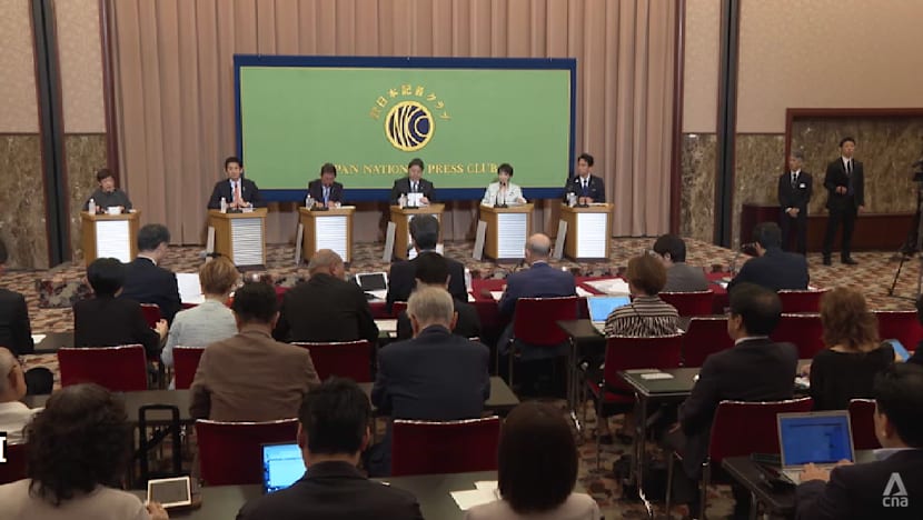 Japan’s ruling party race heats up as candidates spar over economy, foreign policy in closely watched debate