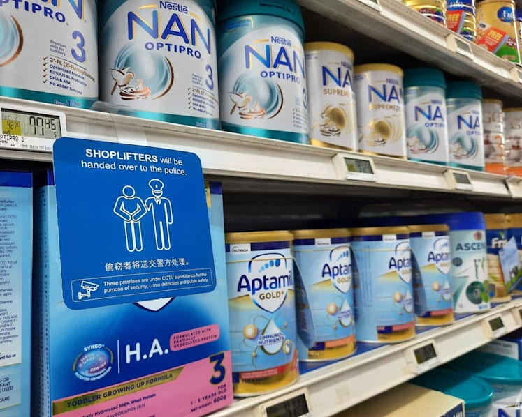 Repeat offender gets jail for stealing 70 tins of milk powder that he sold for profit