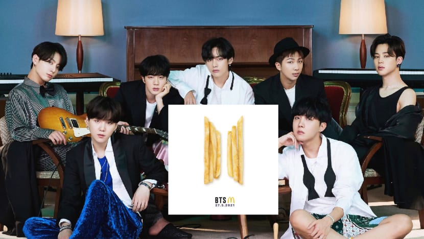 McDonald's S'pore Launching BTS' Favourite Fast Food Order With Sweet Chilli & Cajun Sauce