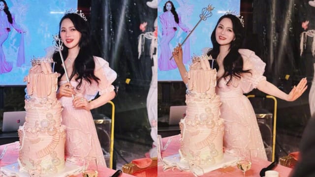 打扮成粉红公主庆祝56岁生日　伊能静被酸“阿姨装少女”