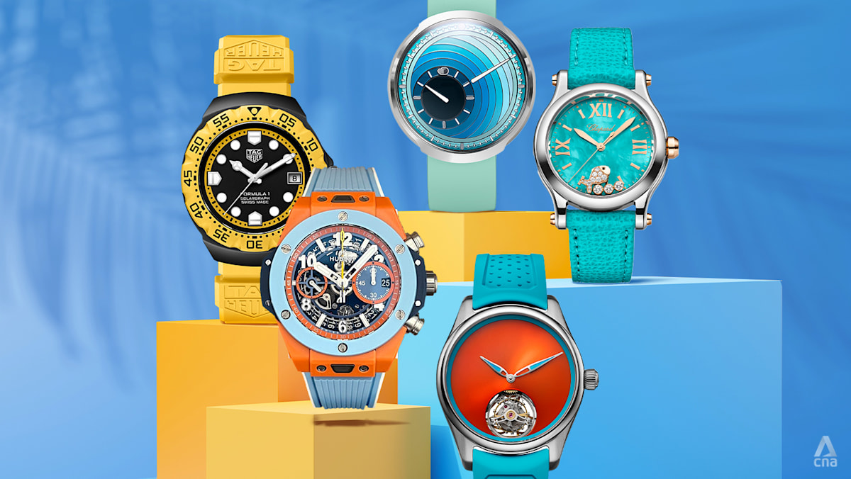 These 9 colourful watches are built for every adventure