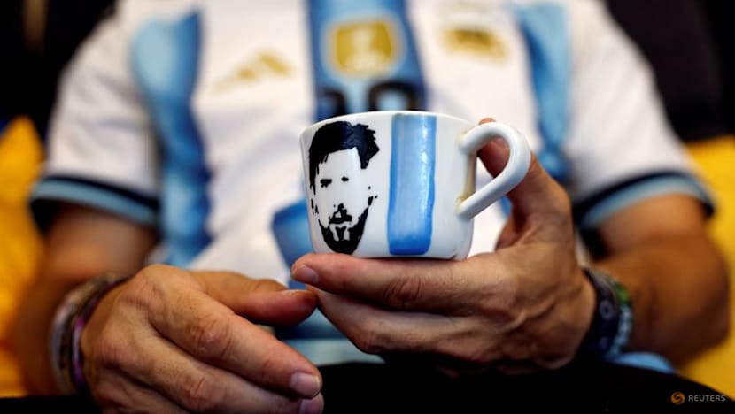 "In Messi We Trust" - Argentina have super-fan in Czech countryside 