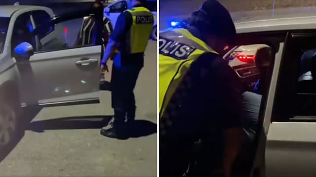 因儿子沉迷手机束手无策 父母路边拦警：请帮我教他！