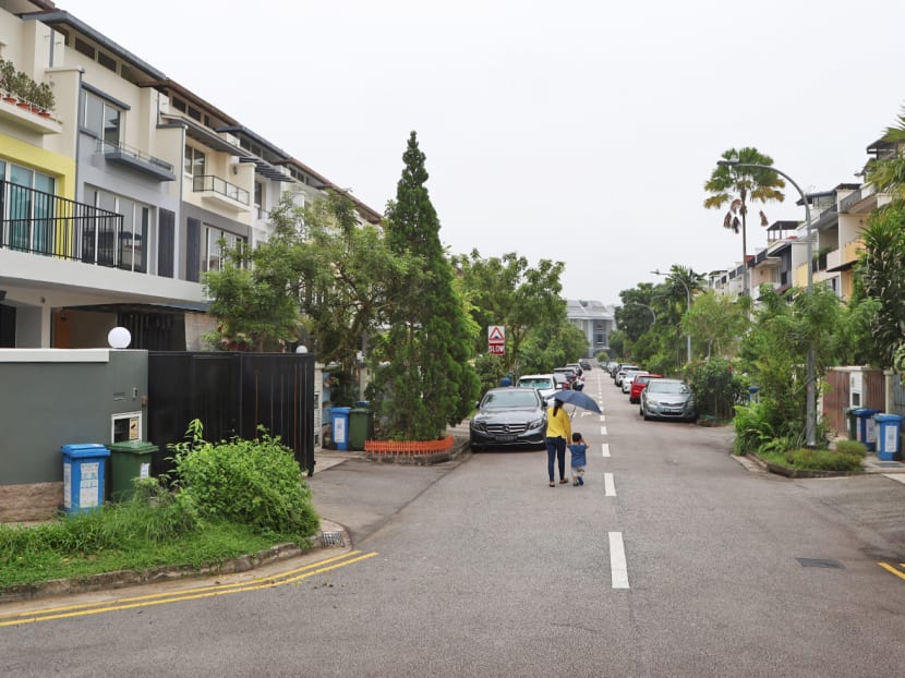 Residential property at Springside Place. The area is near the proposed columbarium complex in Mandai. Residential property at Springside Place. The area is near the proposed columbarium complex in Mandai.