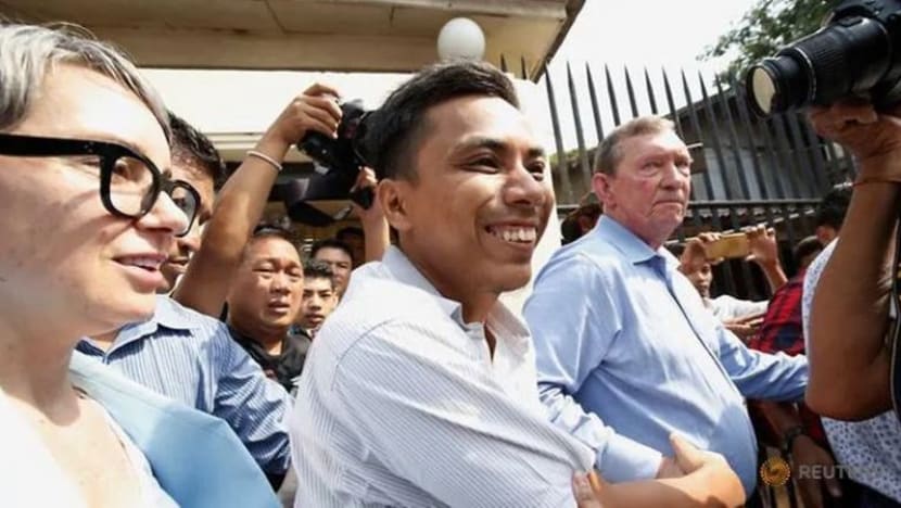 2 wartawan Reuters dibebaskan dari penjara Myanmar