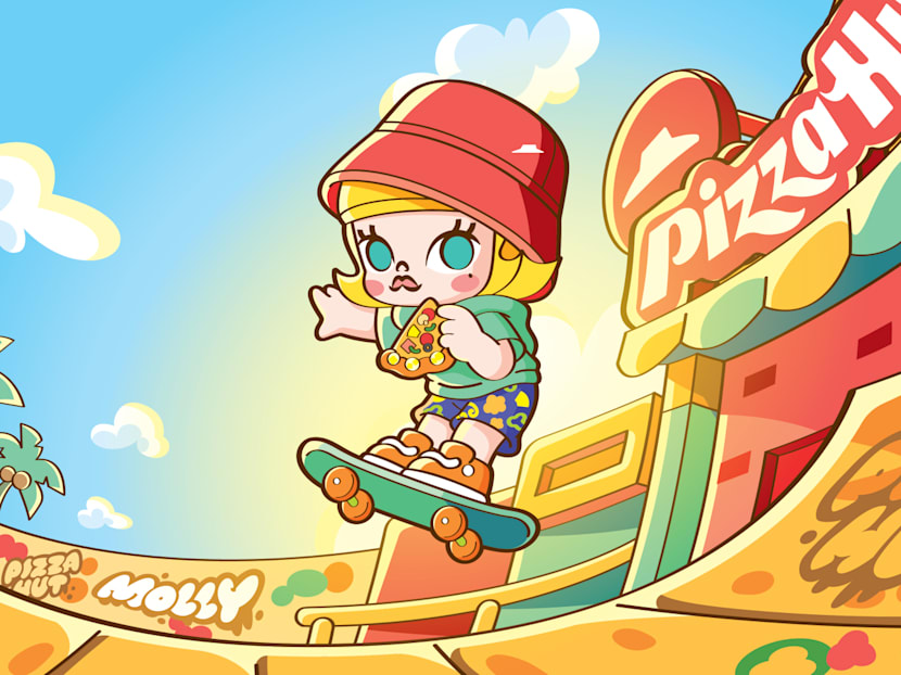 Pizza Hut Singapore and Pop Mart to launch exclusive Molly merchandise