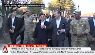 Pentagon chief Hegseth visits DMZ ahead of annual US-South Korea security talks