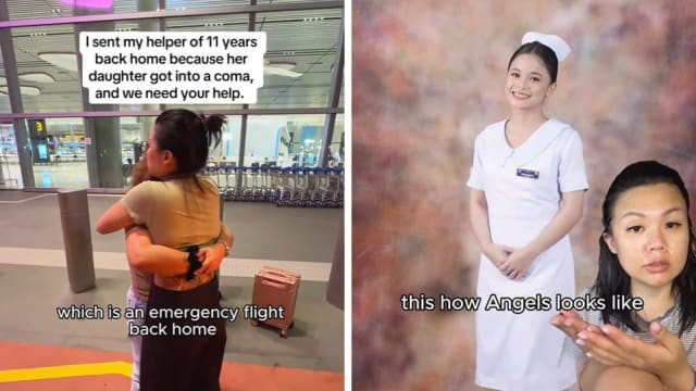女佣女儿患动脉瘤 狮城雇主为她筹款可惜来不及救命