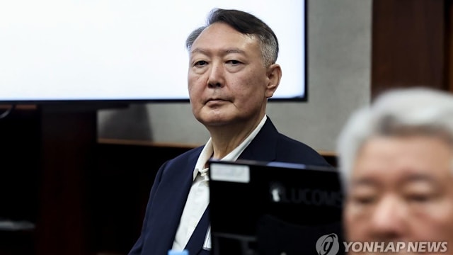 尹锡悦因涉妨害执行逮捕令等罪 被韩国独检组求刑十年